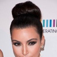 Kim Kardashian - Mercedes Benz New York Fashion Week Spring 2012 - Abbey Dawn